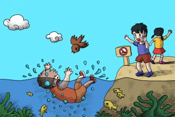 扔纸团