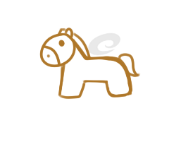 金梅两头尖字范例